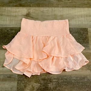 Pink Flowy Skirt